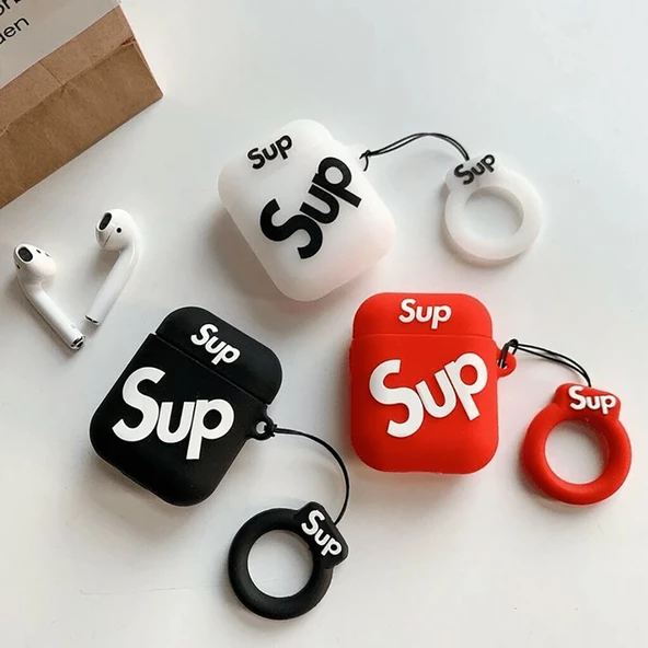 E2M AIRPODS 1-2 KILIF SUP SİYAH - Resim 3
