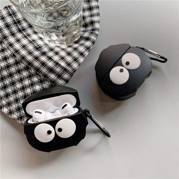 E2M AIRPODS PRO KILIF SOOT SPRITE SİYAH - Resim 3