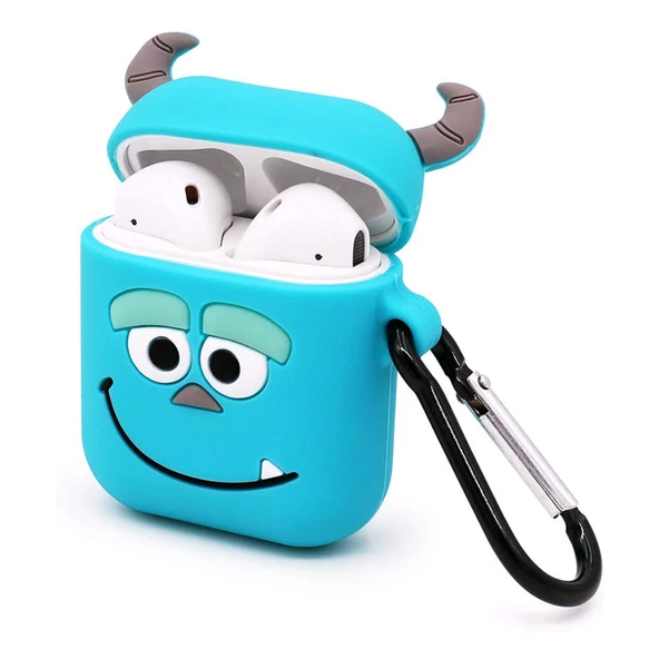 E2M AIRPODS 1-2 KILIF DEV MONSTER MAVİ ürün görseli
