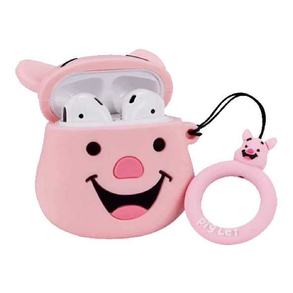 E2M AIRPODS 1-2 KILIF PİGLET PEMBE - Resim 2