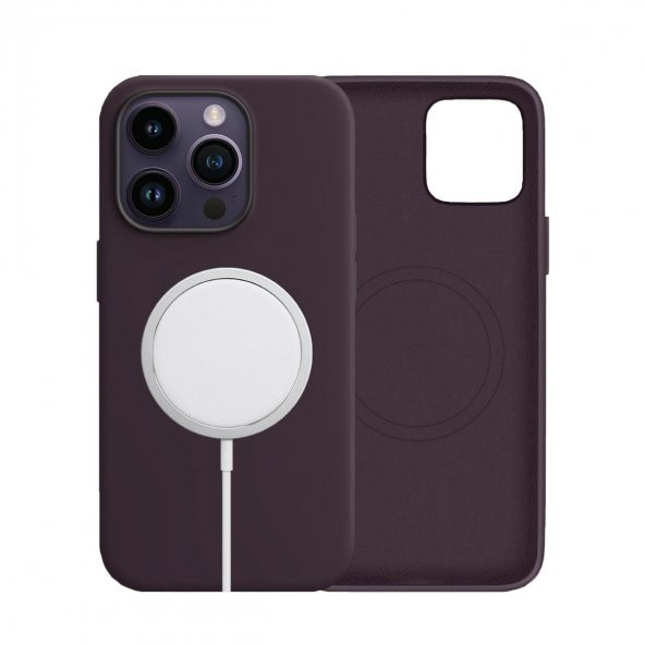 BİKAPAK MAGSENSE IPHONE 14 PRO MAX ELDERBERRY KAPAK ürün görseli
