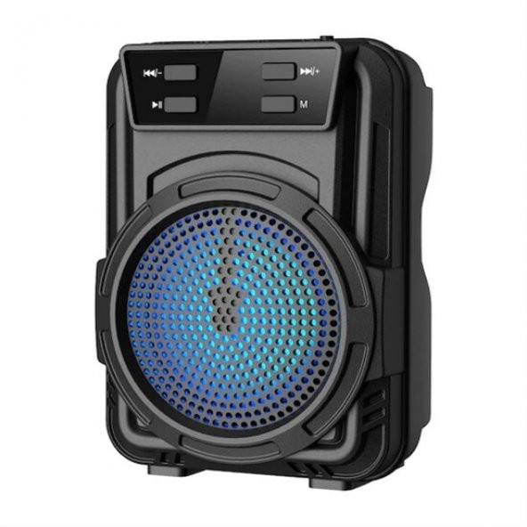 Mini Hoparlör Işıklı Taşınabilir Bluetooth Wir - PttAVM