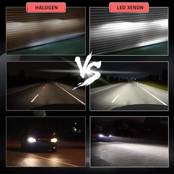 Niken Far Ampulü Led Xenon Pro Serisi 9005 - 11