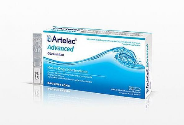 Artelac Advanced Göz Damlası 30 x 0,5 ml
