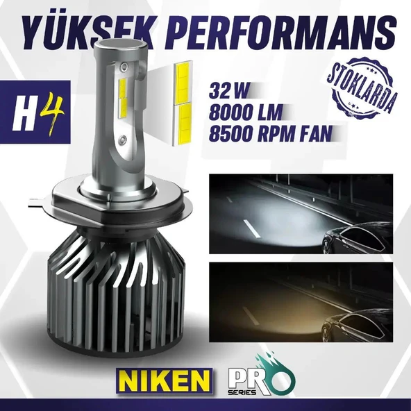 Niken Far Ampulü Led Xenon Pro Serisi H11 - 5