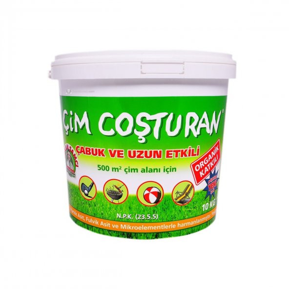 Çim Coşturan Granül Çim Gübresi 10 kg