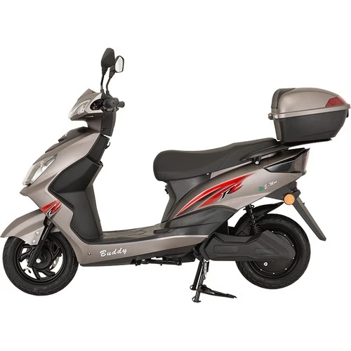 E-mon Buddy Elektrikli Motosiklet Gri - 4