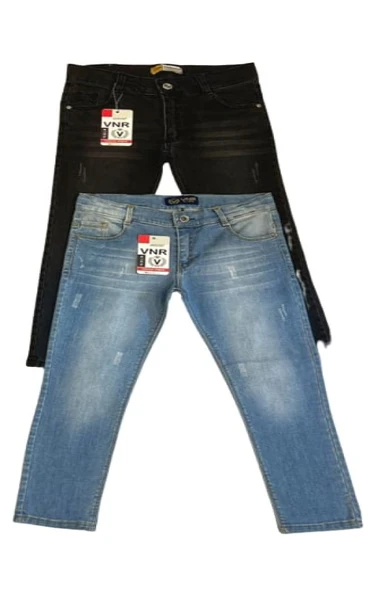 Vnr 8527 Çocuk Erkek Tırnaklı Licralı Kot Pantolon