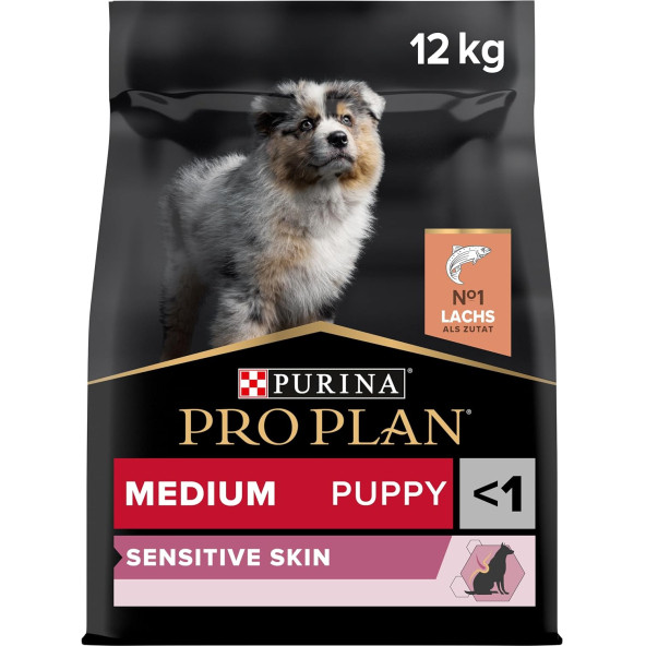 Pro Plan Dog Medium Puppy Somonlu 12kg
