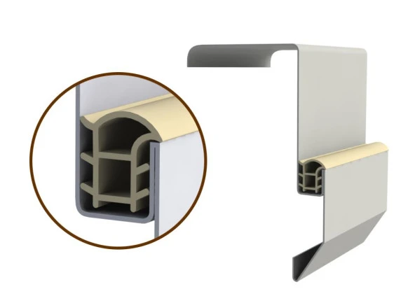 Contacall Çelik Kapı Contası Siyah 6 Metre - 3