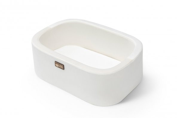 Hier Anne Yanı Beşik Hier Bebek Gold Stand Beyaz Sepet - 2