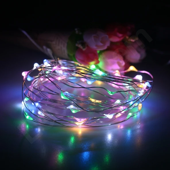 50 LEDLİ 5 METRE PERİ LED RGB - Resim 2