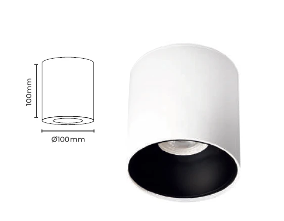 GU10 SİLİNDİR SPOT ürün görseli 1