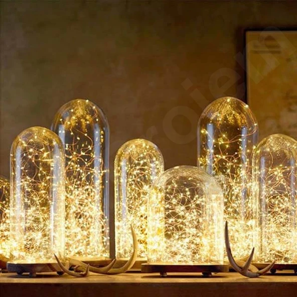 PERİ LED ANİMASYONLU-BEYAZ - MİNİ PİLLİ ürün görseli