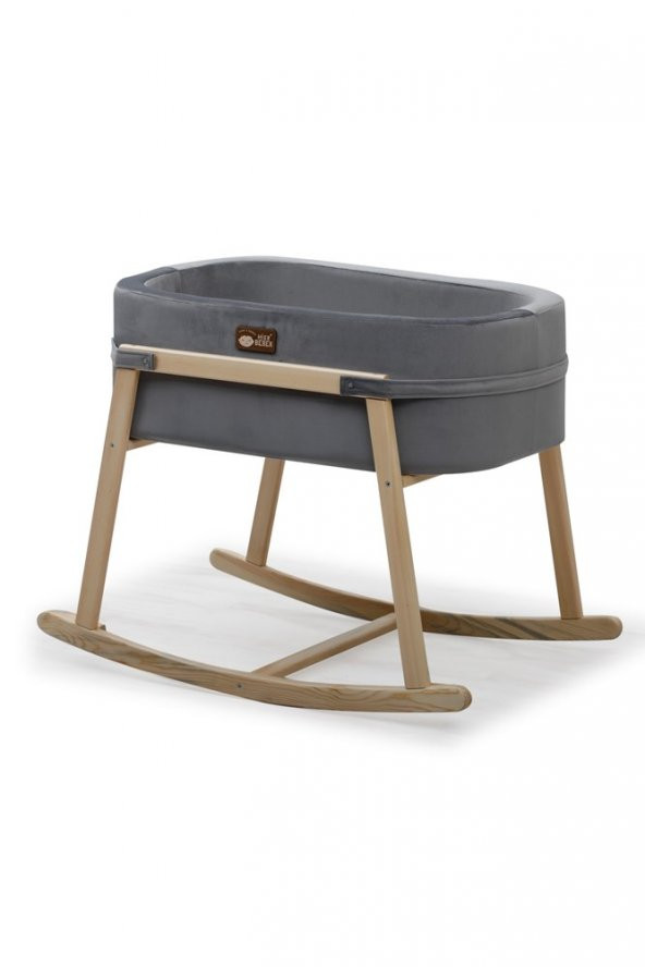 Hier Anne Yanı Beşik Yuvarlak Anne Yanı Antrasit