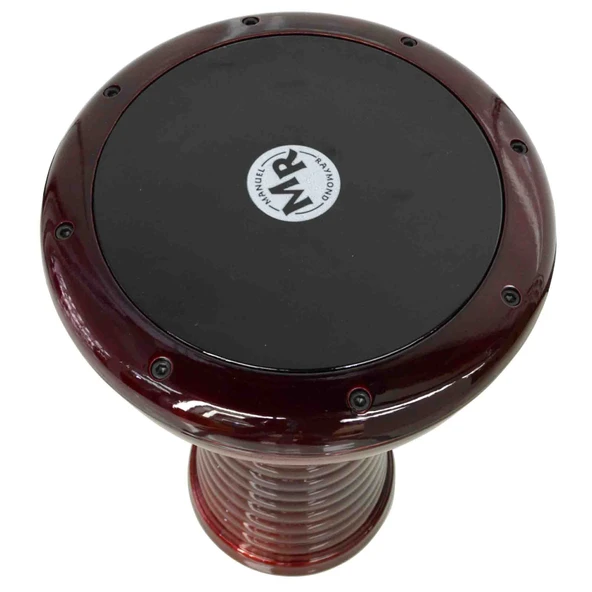 DÖKÜM DARBUKA DESENLİ BORDO DDDWRD - 3