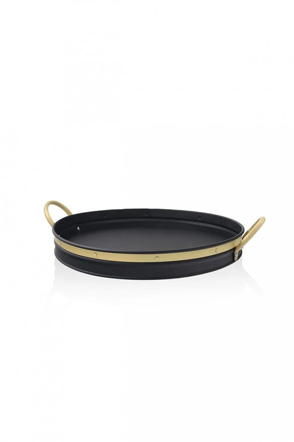 The Mia Galvin Tepsi Siyah 41 cm GLN0080
