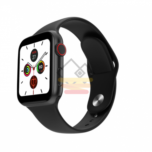 Tasarım Harikası T500 Smart Watch - Ios Uyumlu Türkçe Menü Dokunmatik Akıllı Saat (siyah)