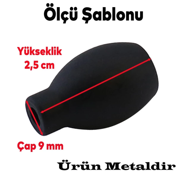 Mermi Düğme Kulp Mobilya Mutfak Çekmece Dolap Kapak Kulp Kulbu Kulpları Siyah Metal Düğme - 2