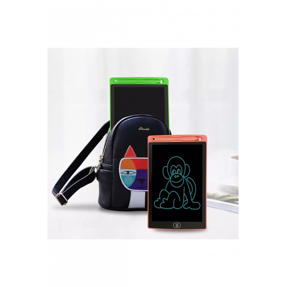 Çocuklar Ve Yetişkinlere Uygun Lcd Yazı Ve Çizim Tahtası 8.5 Inc - 2