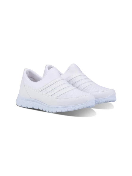 Marjinix 858 Ortopedik Süper Hafif Sneaker Anorak Günlük Rahat Erkek Yürüyüş ve Spor Ayakkabı - 4