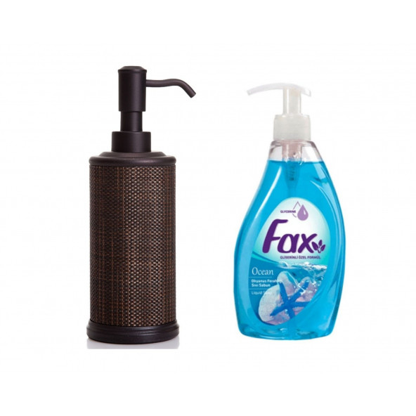 SIA-BOSP041 TWİLLO MODEL ÇELİK SIVI SABUNLUK VE 1 ADET 400 ML SIVI SABUN OKYANUS KOKULU - 2