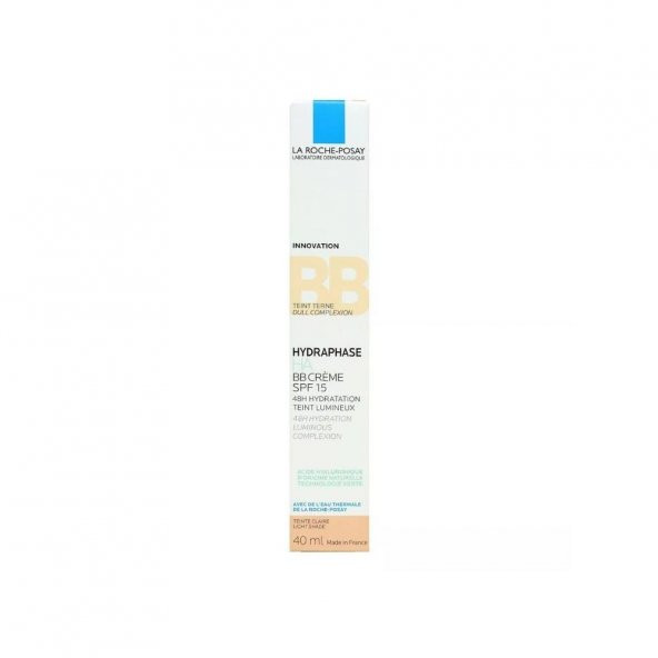 Hydraphase HA BB Light SPF15 Güneş Korumalı Renkli Nemlendirici Krem 40ml