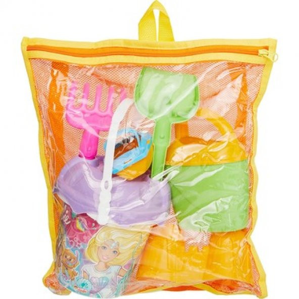 Dede Oyuncak Barbie Çantalı Plaj Set 01583 - 3