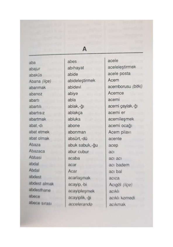 Eş Anlamlı Eş Sesli Zıt Anlamlı Kelimeler Sözlüğü 1 Adet 240 Sayfa Yuva Kelimeler Sözlük - 2