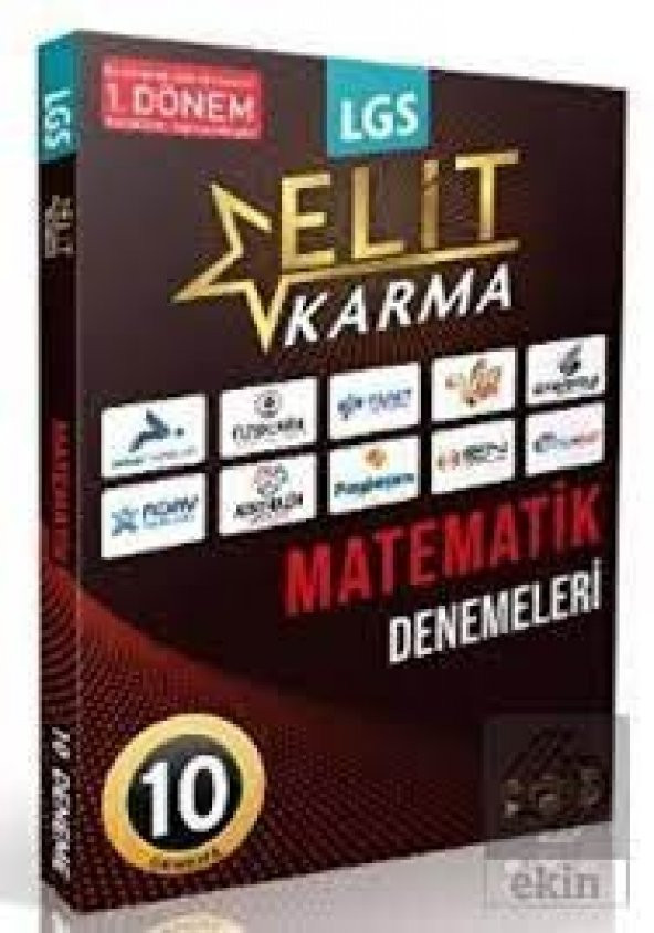 Elit Karma 8. Sınıf Matematik 10 Lu Deneme 1. Döne