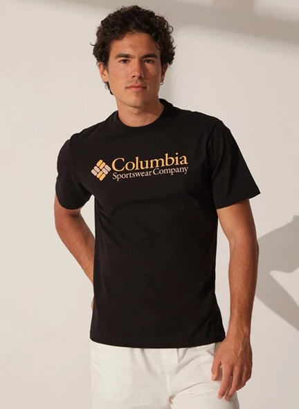 Columbia Csc M Retro Logo Ss Tee Erkek Kısa Kollu Tişört CS0311-010