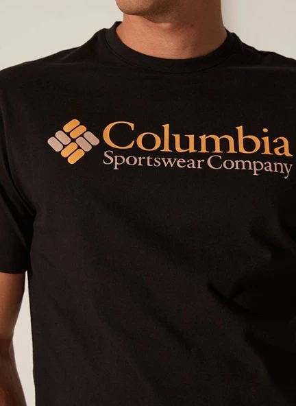 Columbia Csc M Retro Logo Ss Tee Erkek Kısa Kollu Tişört CS0311-010 - 3