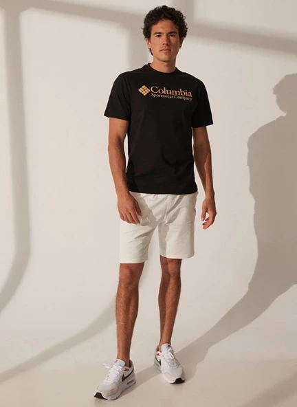 Columbia Csc M Retro Logo Ss Tee Erkek Kısa Kollu Tişört CS0311-010 - 2