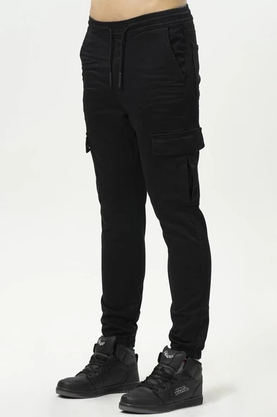 No Fear Orijinal Kargo Pantolon Siyah - 2