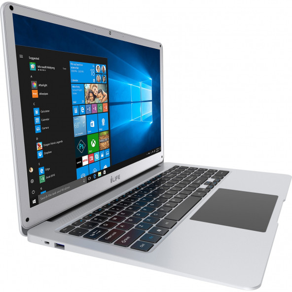 I-Life Zed Air Plus Intel Celeron N4000 4 GB 500 GB HDD 15.6 Gümüş Freedos - NTBTILZAPCLS1545 - 2