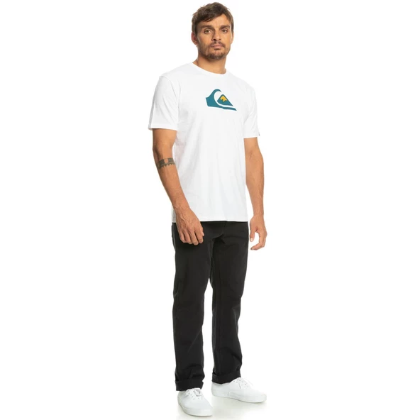 Quıksılver COMPLOGO M TEES Erkek T-shırt EQYZT06534-WBB0 - Resim 6