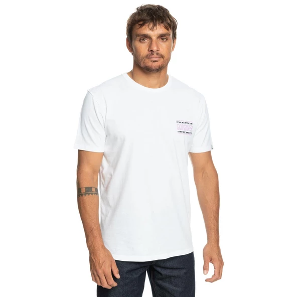 Quıksılver WARPEDFRAMES M TEES Erkek T-shırt EQYZT07224-WBB0 - Resim 4