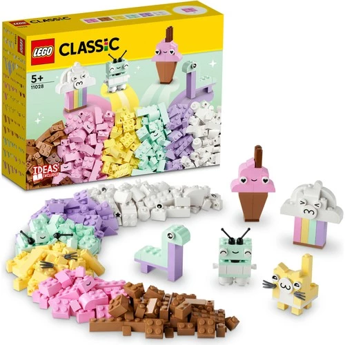 Lego Classic Yaratıcı Pastel Eğlence 11028 Lisanslı Ürün