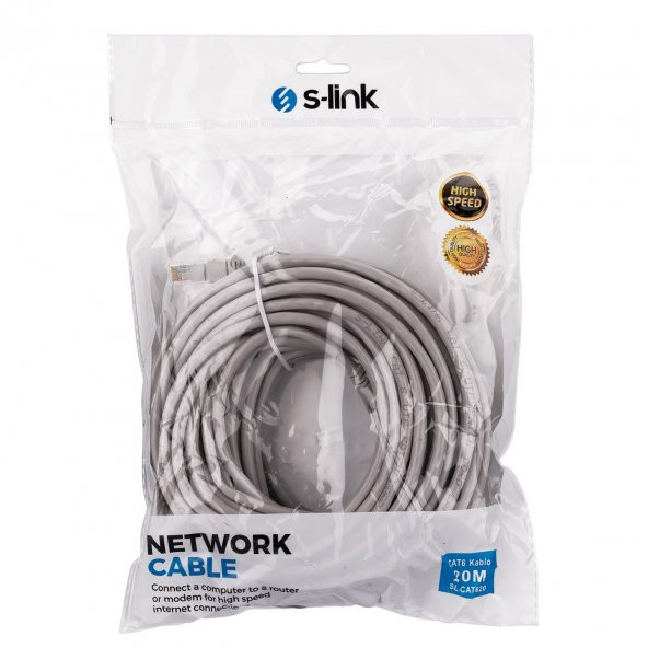 S-Lınk Sl-Cat620 20 Metre Cat6 Kablo - 3