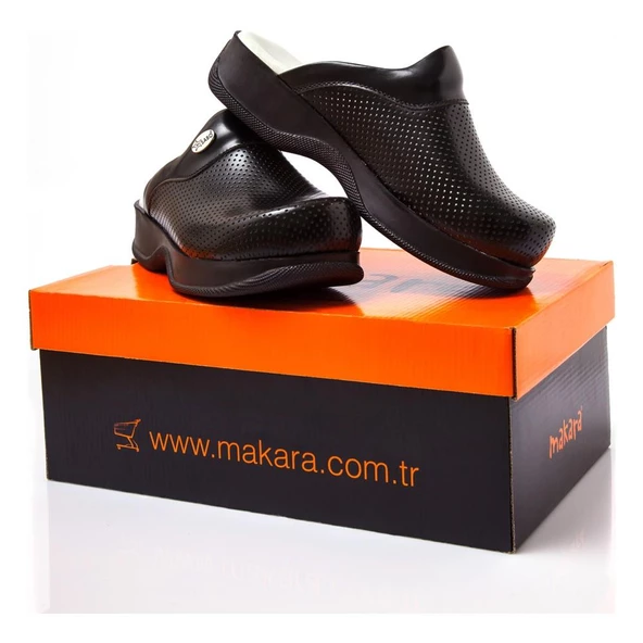 Makara Unisex Ortopedik Terlik Siyah - Resim 5
