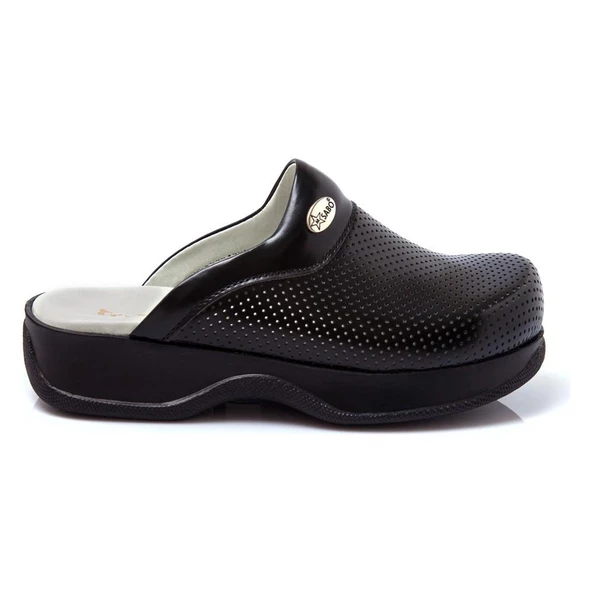 Makara Unisex Ortopedik Terlik Siyah - Resim 3