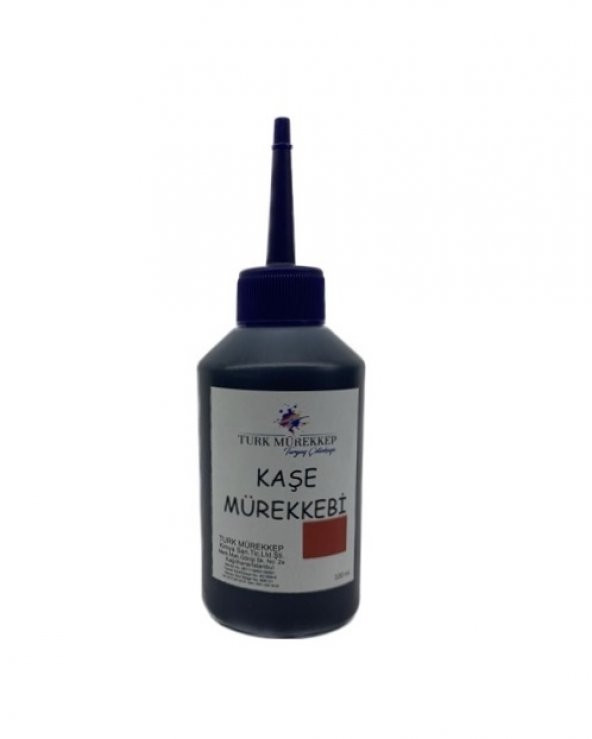 Kaşe Mürekkebi 100 ml Kırmızı