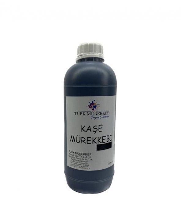 Kaşe Mürekkebi 1000 ml Siyah