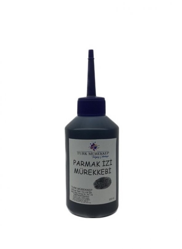 Parmak İzi Mürekkebi (Fingerprint ink) 100 ml. - 1