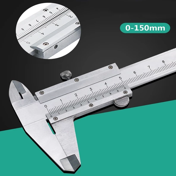 Kumpas - Çelik Kumpas 0,01 mm - 150mm 6inc - 2