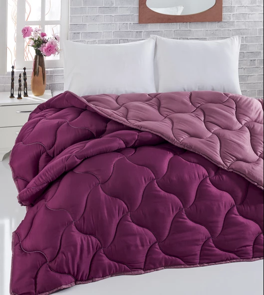 Komfort Home Renkli Çift Kişilik Microfiber Yorgan 195x215 CM