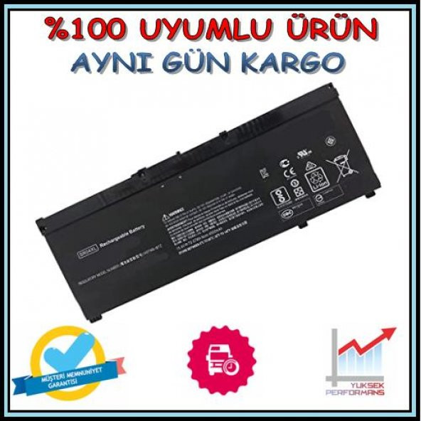 Hp Pavilion POWER 15-CB022NL Batarya Pil