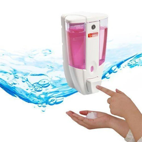 Duvara Monteli Sıvı Sabun ve Şampuan Makinesi 450 Ml