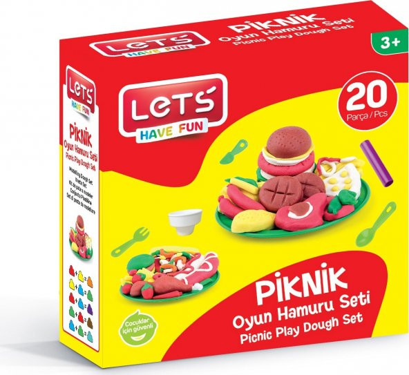 Lets Oyun Hamuru Piknik Seti - 2
