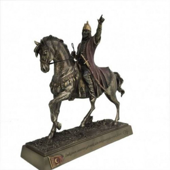 VERONESE BİBLOLAR - Wise Fatih Sultan Mehmet-F.S. MEHMET BRONZ-28,5-11-29 CM-jTU09490A4 ürün görseli